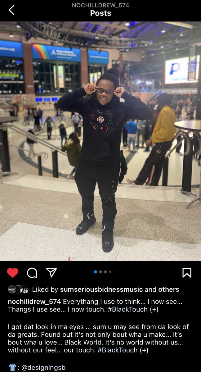 SumVisual_SB's tweet photo. 📸: Drew’s NEWEST and latest quote &amp; post on #Instagram yesterday! 😵🔥📸. Full quote on photo. 

 “Found out it’s not only bout wha u make… it’s bout wha u love… Black World. It’s no world without us… without our feel… our touch. #BlackTouch (+)” https://t.co/22gHSAQzJB