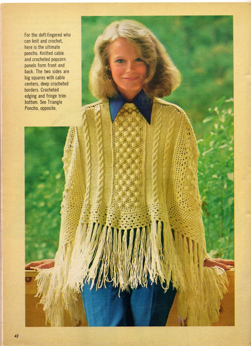 Tabarrocollect1's tweet photo. Good aftrenoon😊
Collection item No.B-17
I forgot to post number B-17.😅
I'll post number B-17.😊
Knitted and Crocheted Pattern for Poncho
#Poncho
#Crochetedpattern
#Knittedpattaern https://t.co/kspxPBZDcY