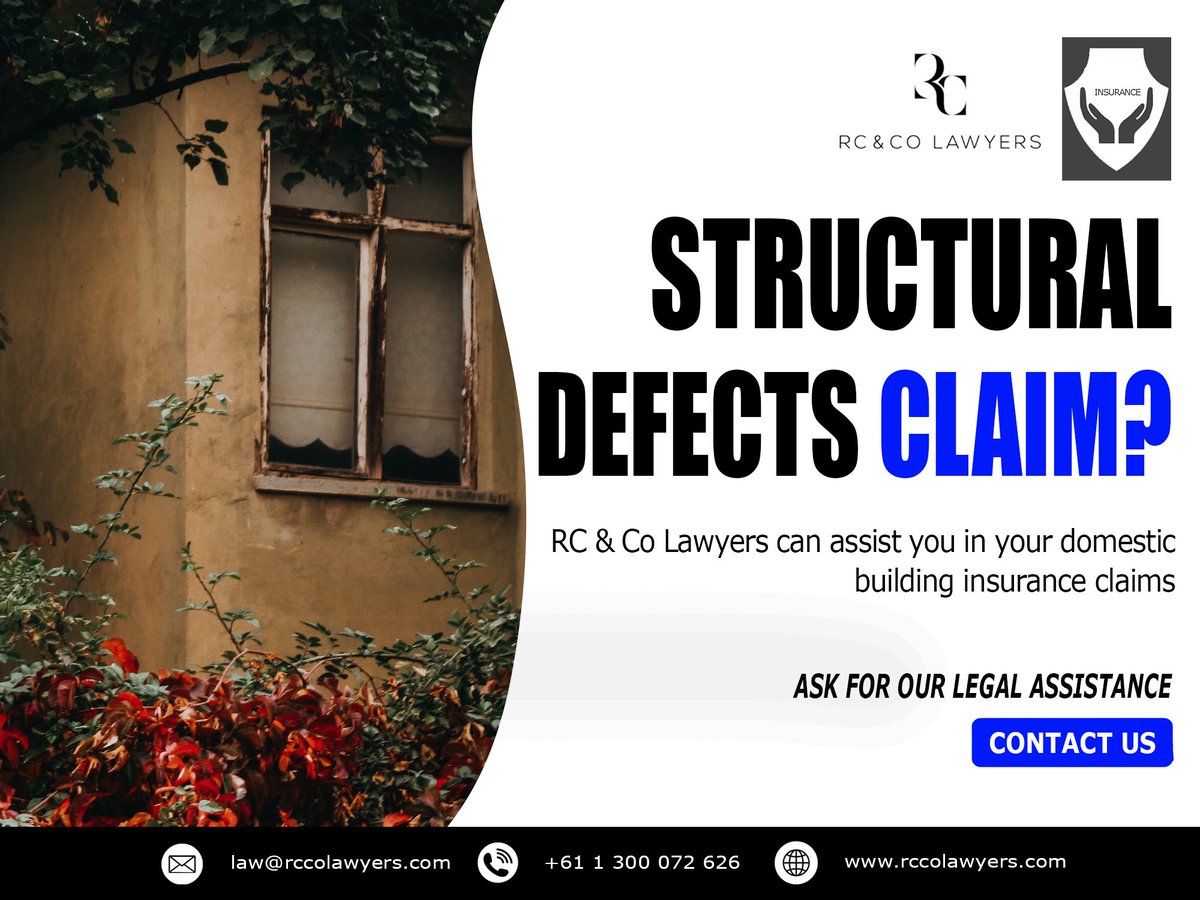 rcco_law's tweet photo. For legal advice, contact us at
Email | law@rccolawyers.com
LinkedIn | https://t.co/kPjFS260MD
Phone | +61 1 300 072 626
Visit our website | https://t.co/eVzCyI9ymh
#RCCO #RCCOLawyers #Australia #AUS #LegalServices #Property #Strata #Subdivision #Insurance #RochelleCastro https://t.co/V4tZgPfoIz