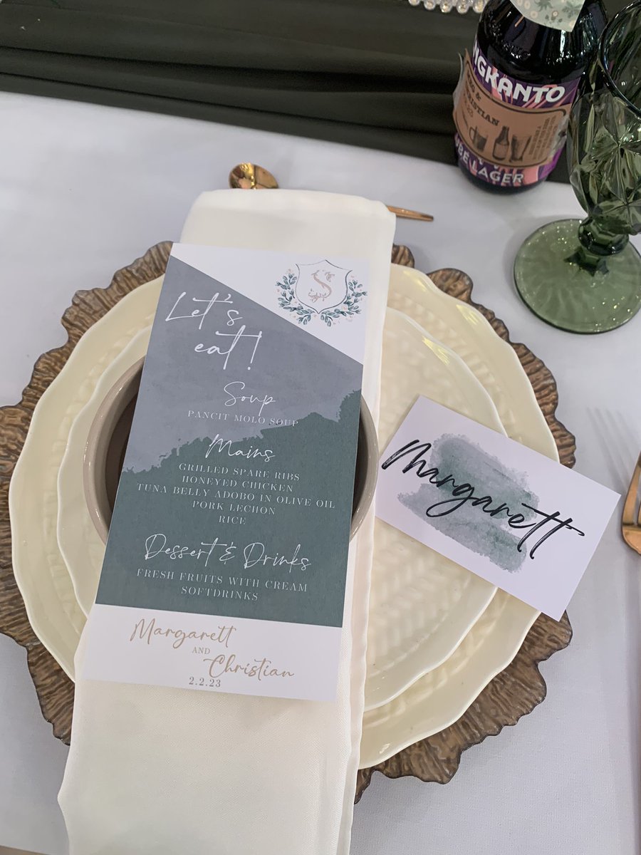 Markquee_MILES's tweet photo. Margarett &amp; Christian Wedding 🍃💚 #WeddingsByEventials @eventialsPH https://t.co/5UvBSJtz98