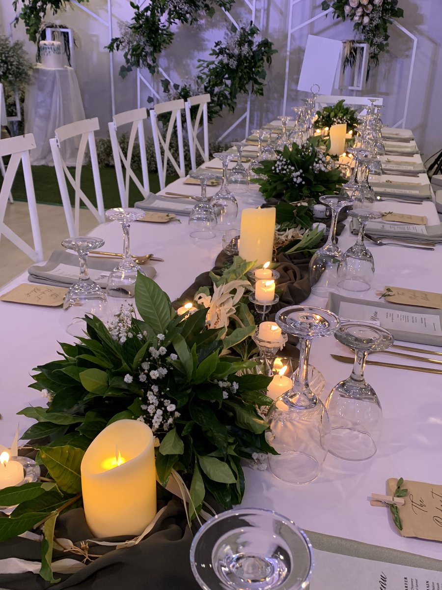 Markquee_MILES's tweet photo. Mr &amp; Mrs. Roycraft 💚🍃 #WeddingsByEventials @eventialsPH https://t.co/k3K50JFMxu
