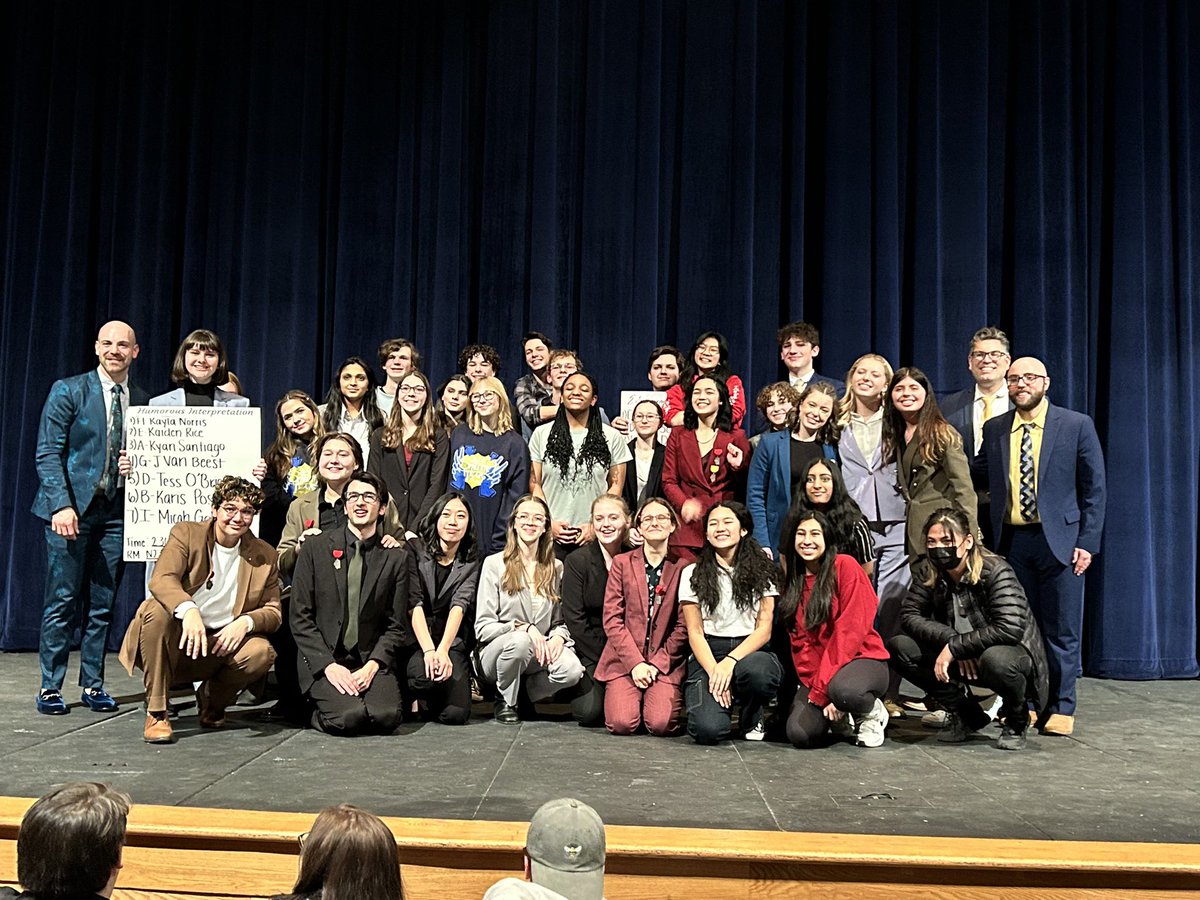 We were proud to host the IHSA Regional contest today. 11 events advanced to Sectionals! Congrats to our Regional Champions, Max Schuette (ES) and Tess O’Brien! Other events advancing include: HDA, IMP, INFO, OD, OC, OO, PR, SOS, and PIR. #WeAreLemont
