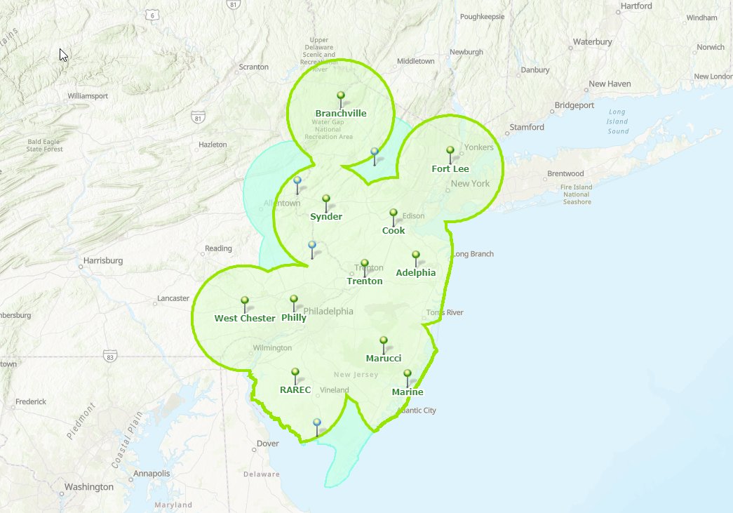 📈 Boy, that coverage map sure is growing quickly!
👩‍🎓 West Chester University is our 11th base station to go-live ‼
🏇 Four more to go in this first quarter sprint 🏇