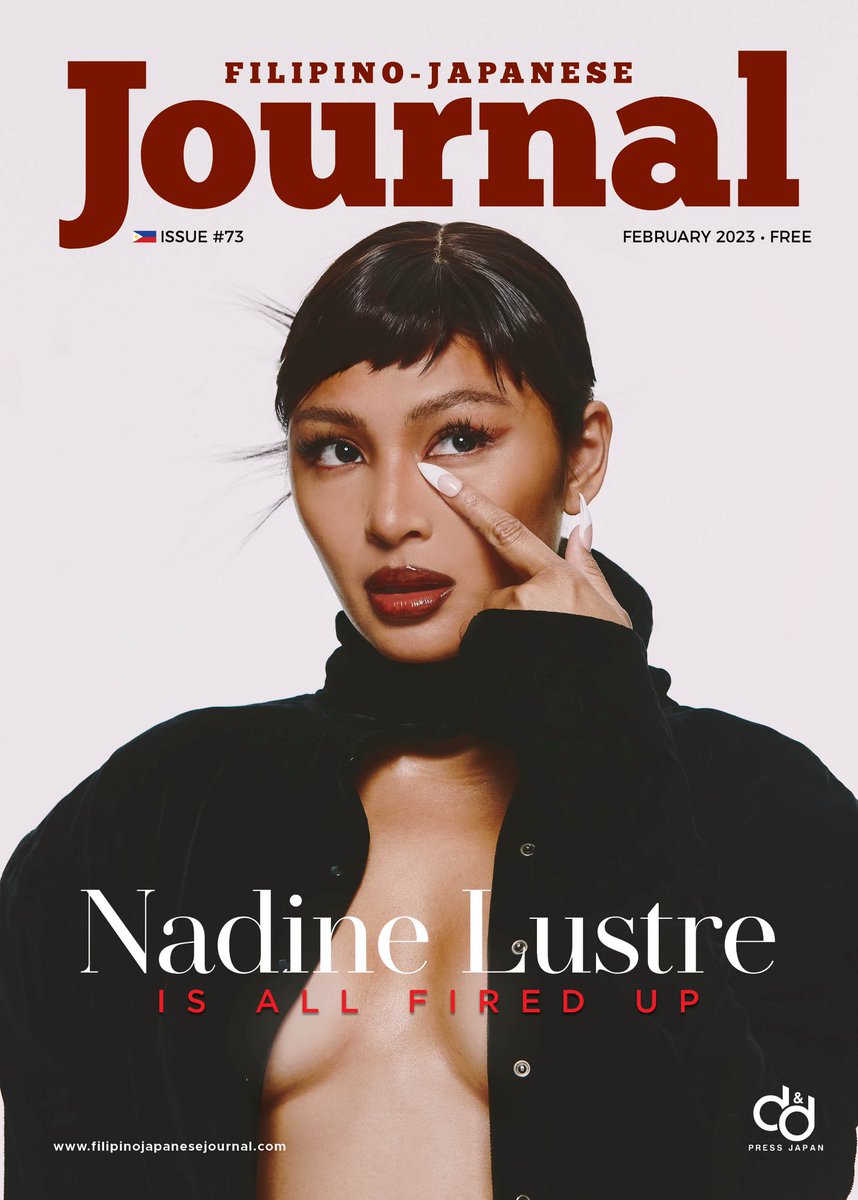 FJJOfficial's tweet photo. This issue of FJJ marks our 7th year in the publishing industry. We’d like to thank @VivaArtists_ for providing us with the materials for our cover &amp; cover story about the multi-hyphenate @hello_nadine. Out in Japan on Feb. 15. (Cover photo by Trish Shishikura) #nadinelustre https://t.co/TWpPICcwIO