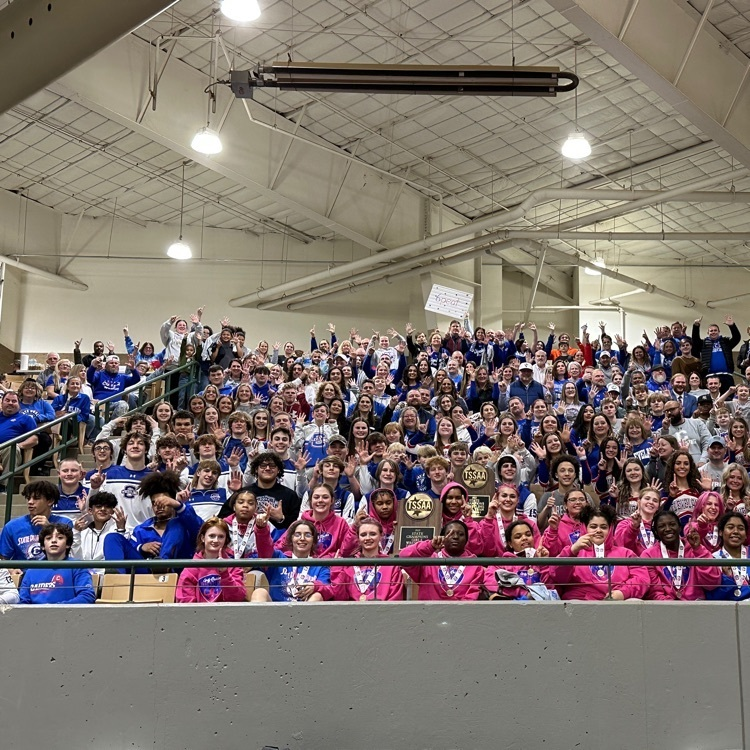 clevelandhightn's tweet photo. Cleveland Wrestling becomes the first school in the entire country to win both boys and girls duals state championships https://t.co/ozHFYpuSFv