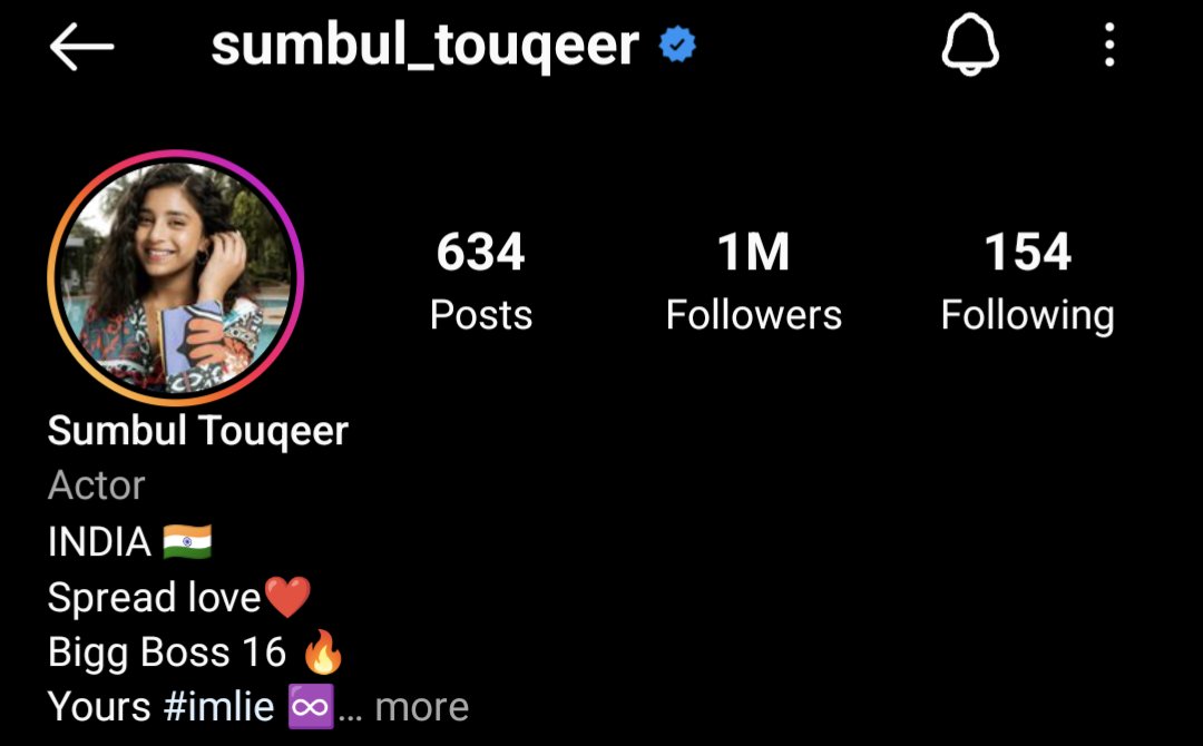 umarxeashami's tweet photo. Hattrick 1 Million trend on Twitter
1 Million followers on Instagram
This is just the beginning of many achievements! I can't wait for her to touch the sky. Our Sum is ready to conquer the world with a crown on her head.

AUDIENCE WINNER SUMBUL
#SumbulTouqeerKhan || #SumbulSquad https://t.co/lSCp7nOfs4