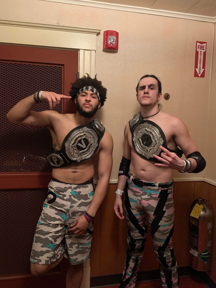 ItsDustinWaller's tweet image. Tonight, we did exactly what we said we were going to do... #AndNew !!!

Now your @WrestlingOpen, @Blitzkrieg_Pro &amp;amp; @PVPWrestling Tag Team Champions !!!

2023 is going to be the year of Miracle Generation, as well as being the year for collecting LOTS of gold !!!

#BeltCollectors