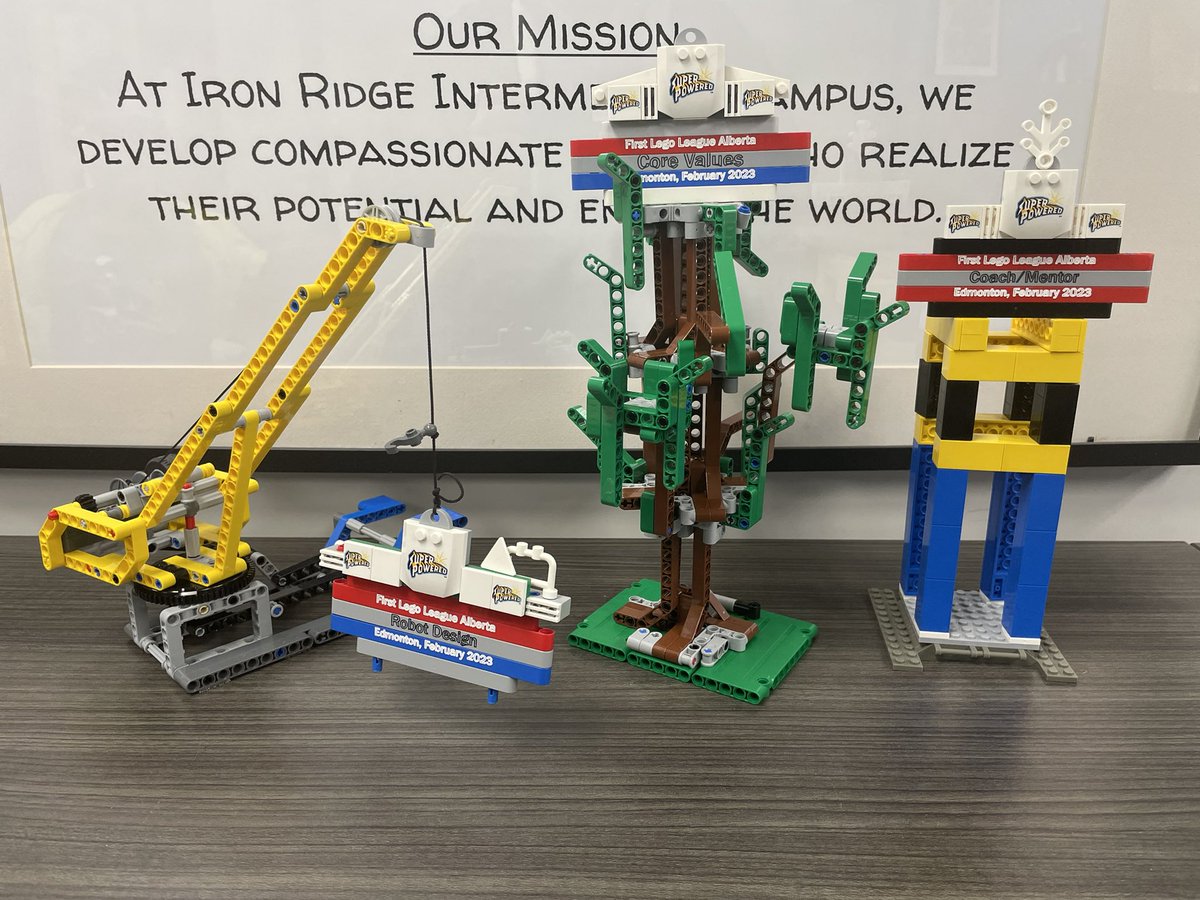 Check out the <a href="/IRIC_WC/">IRIC</a> haul at the <a href="/firstlegoleague/">FIRST LEGO League</a> Northern Alberta tournament!! Five trophies and two teams advancing to the <a href="/firstlegoleague/">FIRST LEGO League</a> provincial championships!!🥳