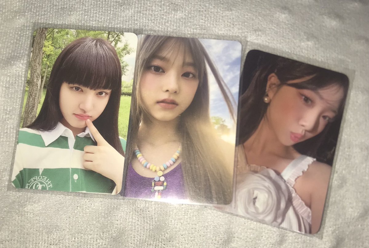 joycecartzz's tweet photo. — love mail ఌ
from:@wtbnini
hello! haerin ube set arrived safely tysm for packing them vv safely and also for the smooth transaction & freebies til nxt <3
#syceipt https://t.co/LyK4RCjXjC