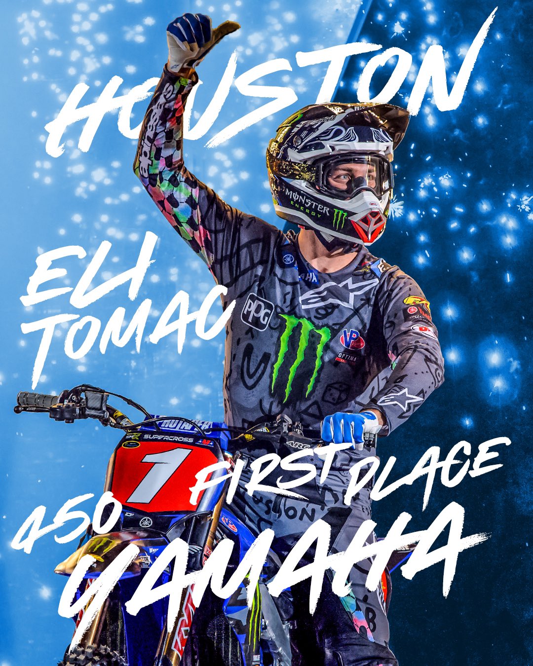 AMA Supercross Anaheimthe first stopEli Tomac wallpaper Preview   10wallpapercom