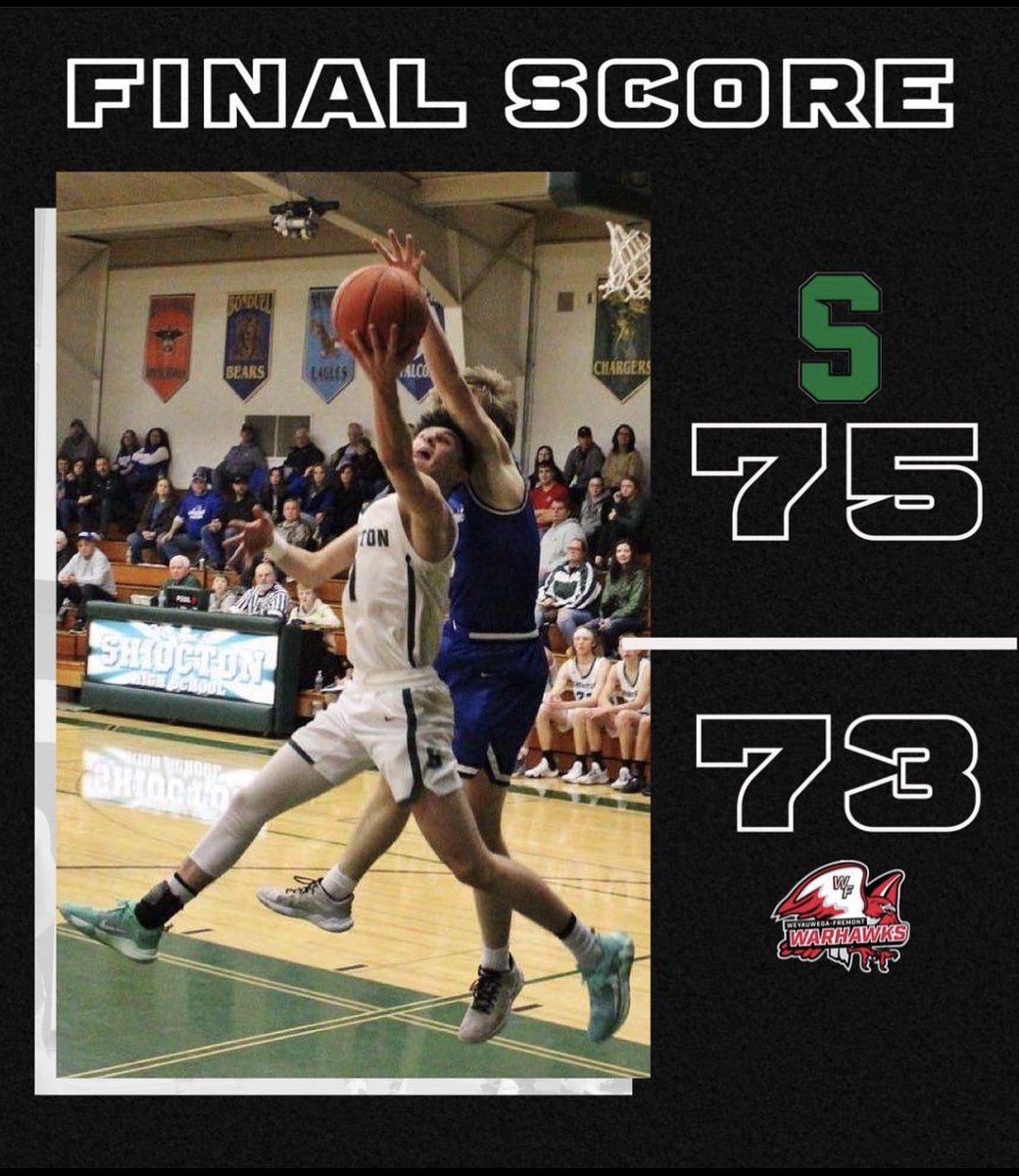 Shioctonhoops's tweet photo. Shiocton keeps the undefeated conference run alive with 2 close big wins vs Wega on (1/26) and Manawa (1/31).  @shiocathletics https://t.co/lNpCoikpCq