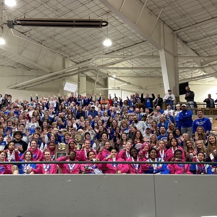 coachbarber63's tweet photo. Cleveland Wrestling continues to DOMINATE! Congratulations to CHS Wrestling as both the LADIES and the MEN are STATE CHAMPS! Josh Bosken and Joey Knox have led their respective teams BACK to the top! Congratulations! #BlueBlooded #MadeinCleveland https://t.co/ngEqjXDP6i