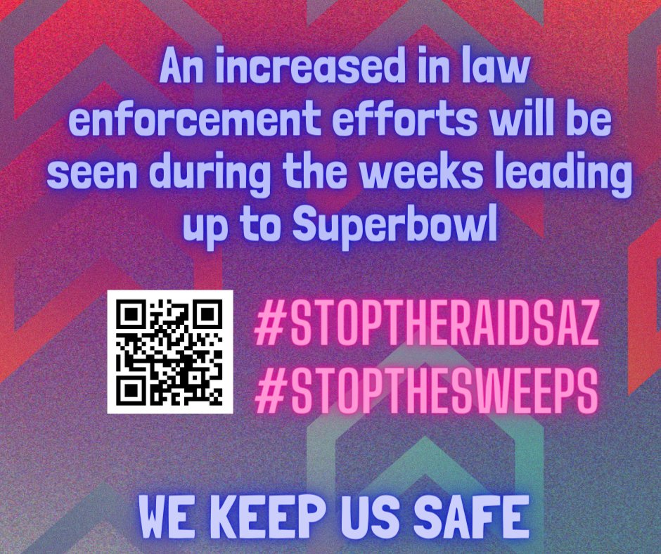 espunion's tweet image. #Stoptheraids phoenix action Feb. 6, 2023 5pm