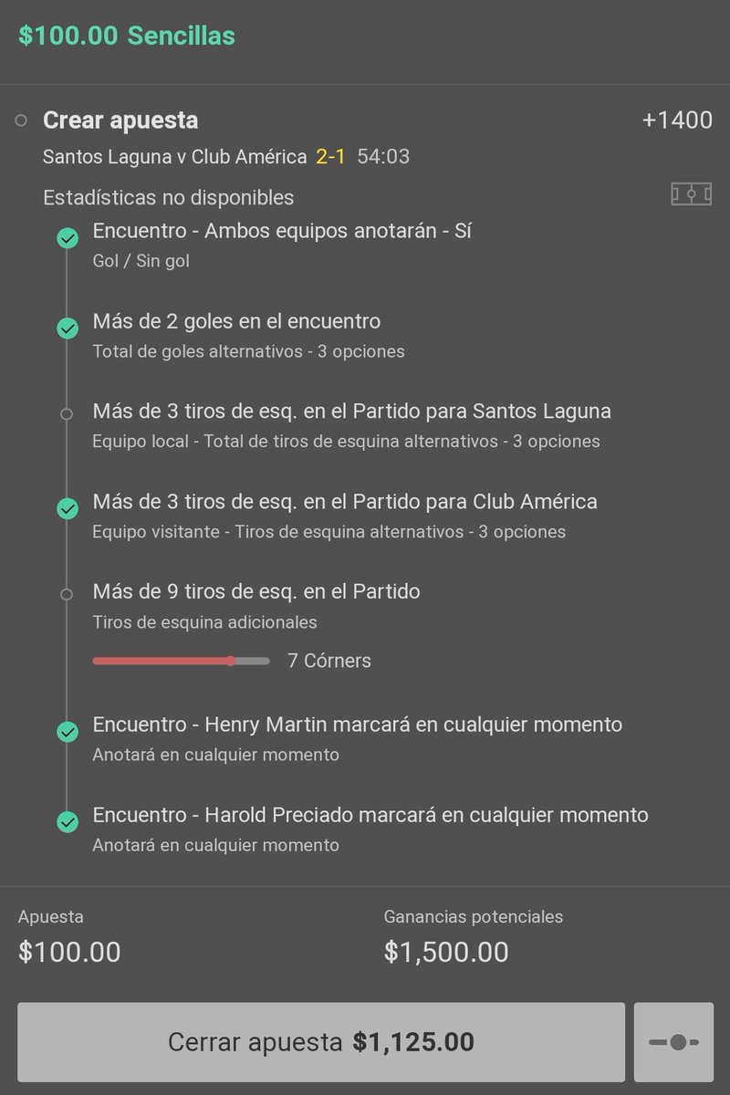 ChecoPicks's tweet photo. ATENCION‼️‼️‼️

SI LOS GUERREROS DE SANTOS LAGUNA HACEN 1 TIRO DE ESQUINA MAS Y HAY 3 MAS EN EL PARTIDO RIFARE 500 PESOS ENTRE LOS QUE DEN

RT
ME SIGAN AQUI
SIGAN EL CANAL DE YT https://t.co/xb0AdqBj47

DALEEE DALEE PURA BUENA VIBRA CARAJO https://t.co/iH64Rc7dt6