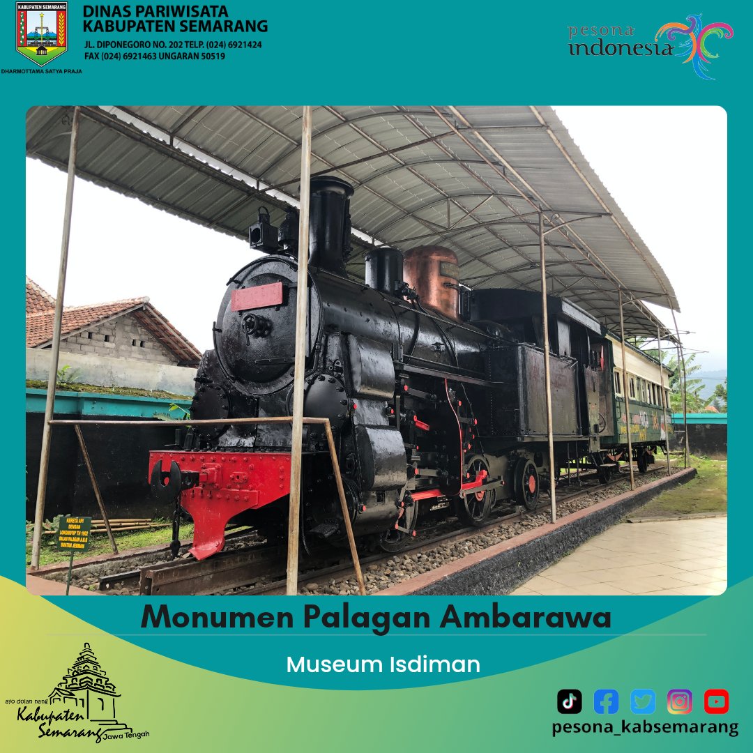 Ungaran_Wisata's tweet photo. Monumen Palagan Ambarawa dan Museum Isdiman yang berada di dalamnya ini, bisa menjadi alternatif buat Sahabat Pesona dan adik-adik yang ingin belajar sejarah di luar ruang kelas.
Pastinya bisa sambil jalan-jalan donk. Nggak bosen kan ya.
Oh ya, sekilas tentang Museum Isdiman: https://t.co/dN98Q1AnxY