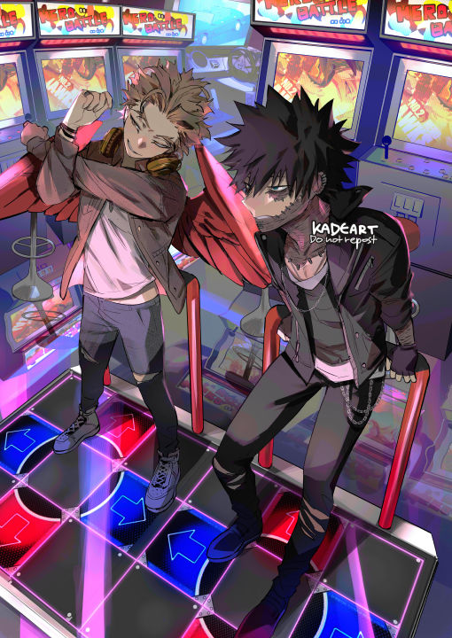 dumbplaydoll's tweet photo. "Come on Dabi. At least pretent you want to give playing the game a shot. You can't be all dark and moody 24/7. Let's enjoy our time here."

Keigo said while he stretched to get ready.

#bnharp #mharp #rp #couplerp #gayrp #romancerp #romanticrp #lewdrp #nsfwrp https://t.co/TL2gxjI7Sq