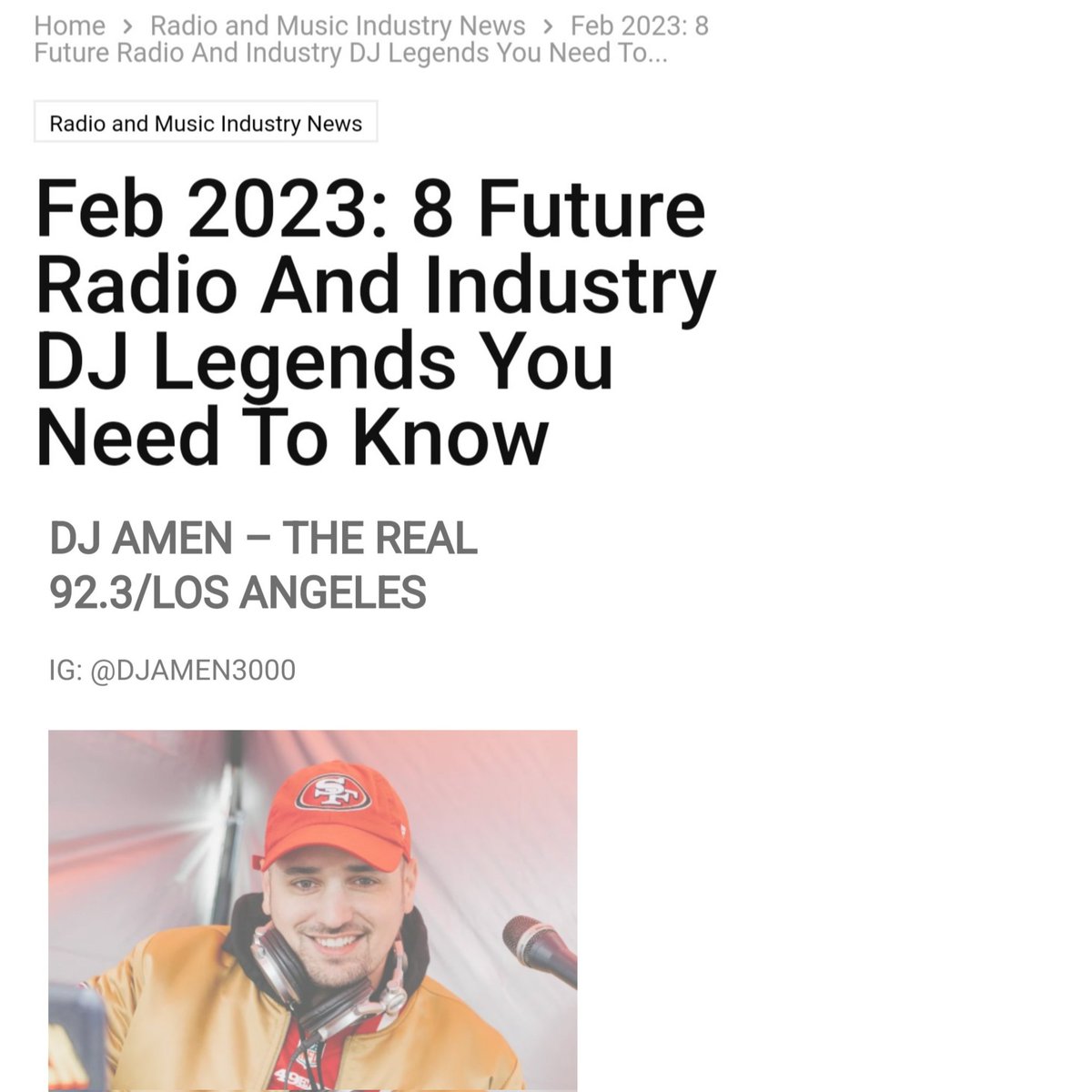 DJ AMEN tweet media