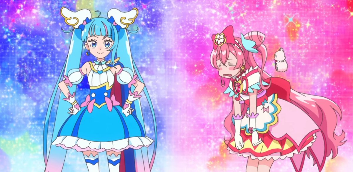 Pretty Cure...

The show look so cute...

I want to watch it but feel like I don't want to put multiple shows on my watch list...

So therefore I will just keep watching Geats for now