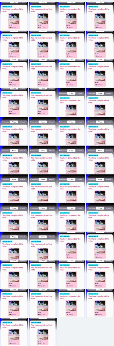 suhnshinez's tweet photo. @127voting @NCTsmtown_127 #Ay_Yo let'z gedditt for #NCT127 π₯π₯π₯
#AyYoNctzensVote #Onlyfor127
@NCTsmtown_127 https://t.co/EnWQjFpzzT