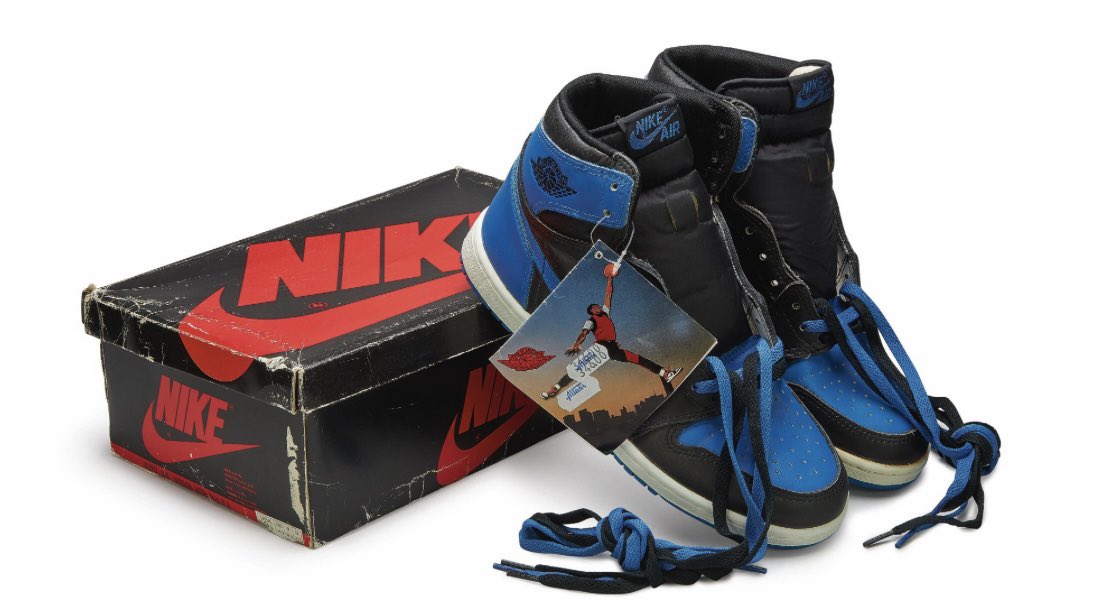 ComplexSneakers's tweet photo. Air Jordan 1 “Royal” Reimagined reportedly set to release Holiday 2023, per @SoleRetriever. https://t.co/hbmVXGefZb