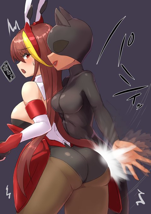 お題箱から
おしりをたたかれるうちのスーパーヒロイン「ルーナラヴィ」 