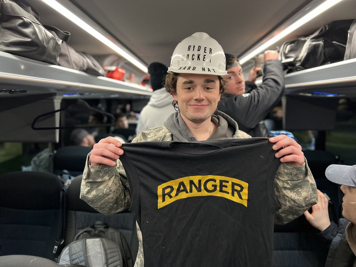 RiderIceHockey's tweet photo. Sucher earns #hardhat and #rangerjacket in 3pt night; 2 goals and 1 assist. Leads Rider in 5-0 win over Stevenson to close out the regular season and 4pt weekend. Playoff bound Broncs.
#RiderIce #TheBrotherhood #LetsRide https://t.co/Tavs4z82L7