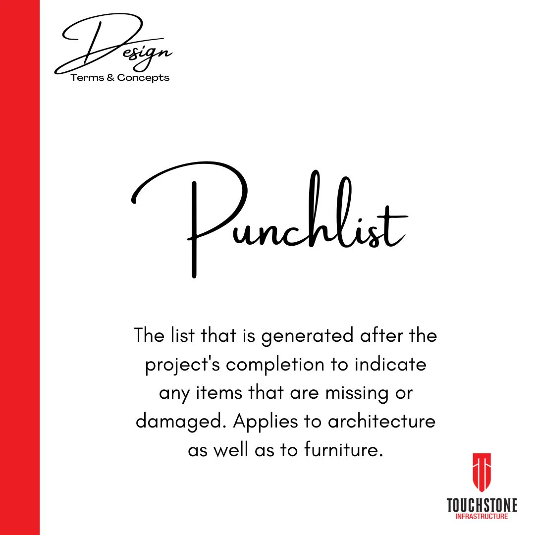 touchstoneinfra's tweet image. ⭐Design Terms &amp;amp; Concepts⭐
#punchlist #workstationpc #designterms
#interiordesignterms #touchstoneinfrastructure
#mustknow #interiordesigner #interiordesigns
#interiordesign #interiordesigners #officeinteriors
#officeinteriordecor #officeinteriorideas #designterms