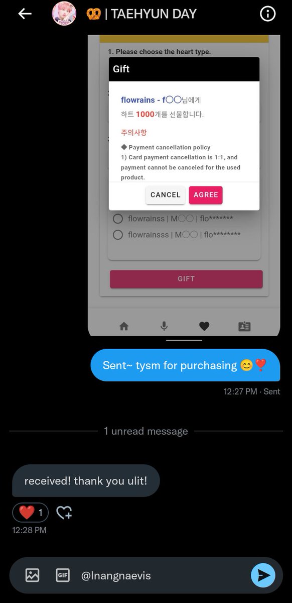 dy | wts selling k-pop votes vma tweet media