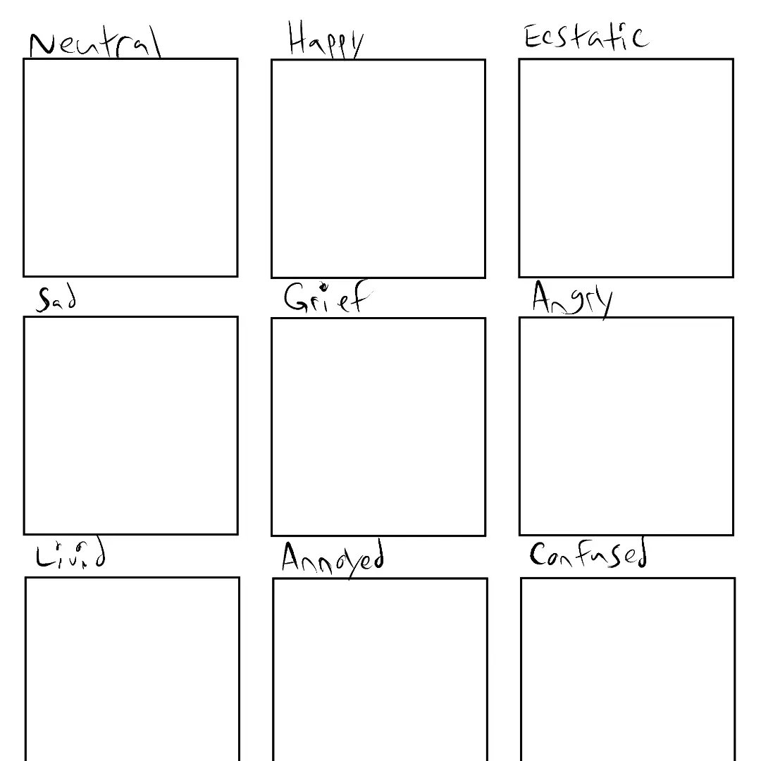GingerTurtle94's tweet image. ✏️Expression chart✏️ #Expressionchart #art #ocs #animalcrossing #AnimalCrossingNewHorizons #left4deadhunter #left4deadsmoker