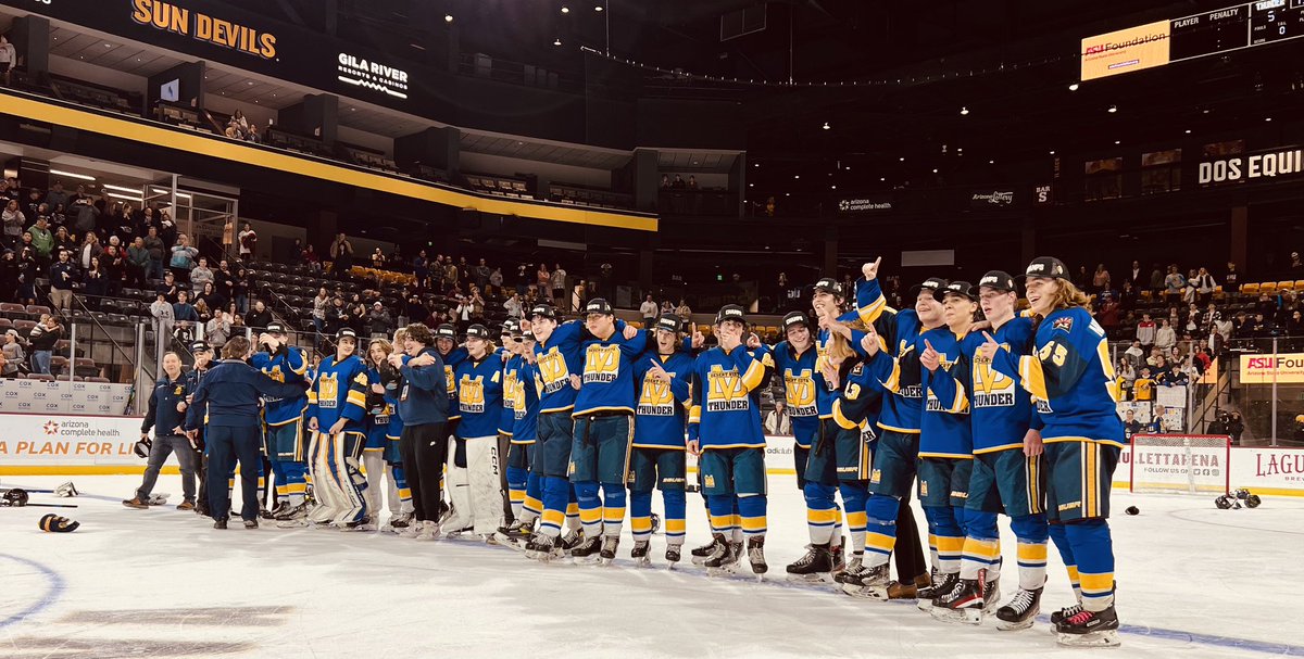 Behind The Mask on Twitter "Desert Vista ahsha_hockey D1 State