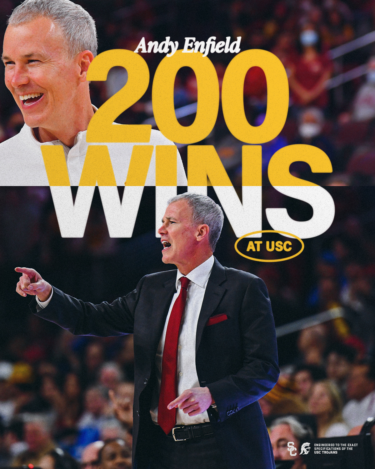 USC Men’s Basketball on Twitter: “Congratulations to head coach Andy