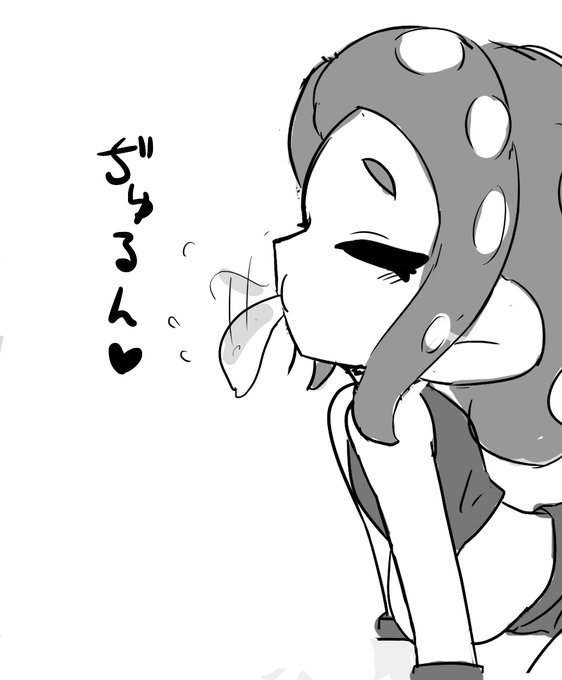 特に意味はないけど何かを吸い込むタコちゃん 