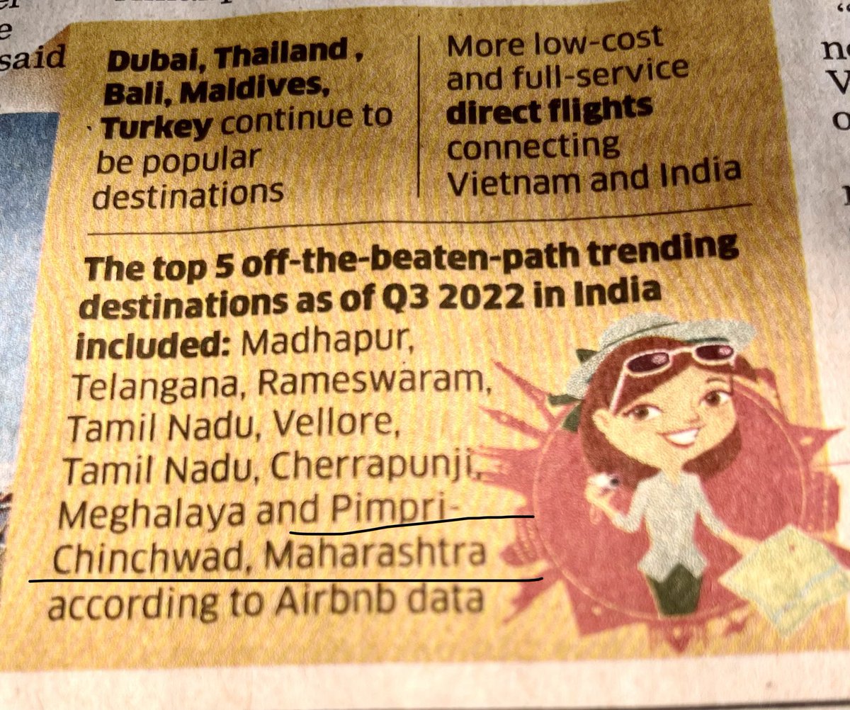 You got to be kidding me!!! 😅Pimpri chinchwad in Top 5 off -the-beaten-path trending destinations for holidays??!!! 😂 #wheredidthedatacomefrom #holidaydestinations #aikavatenaval