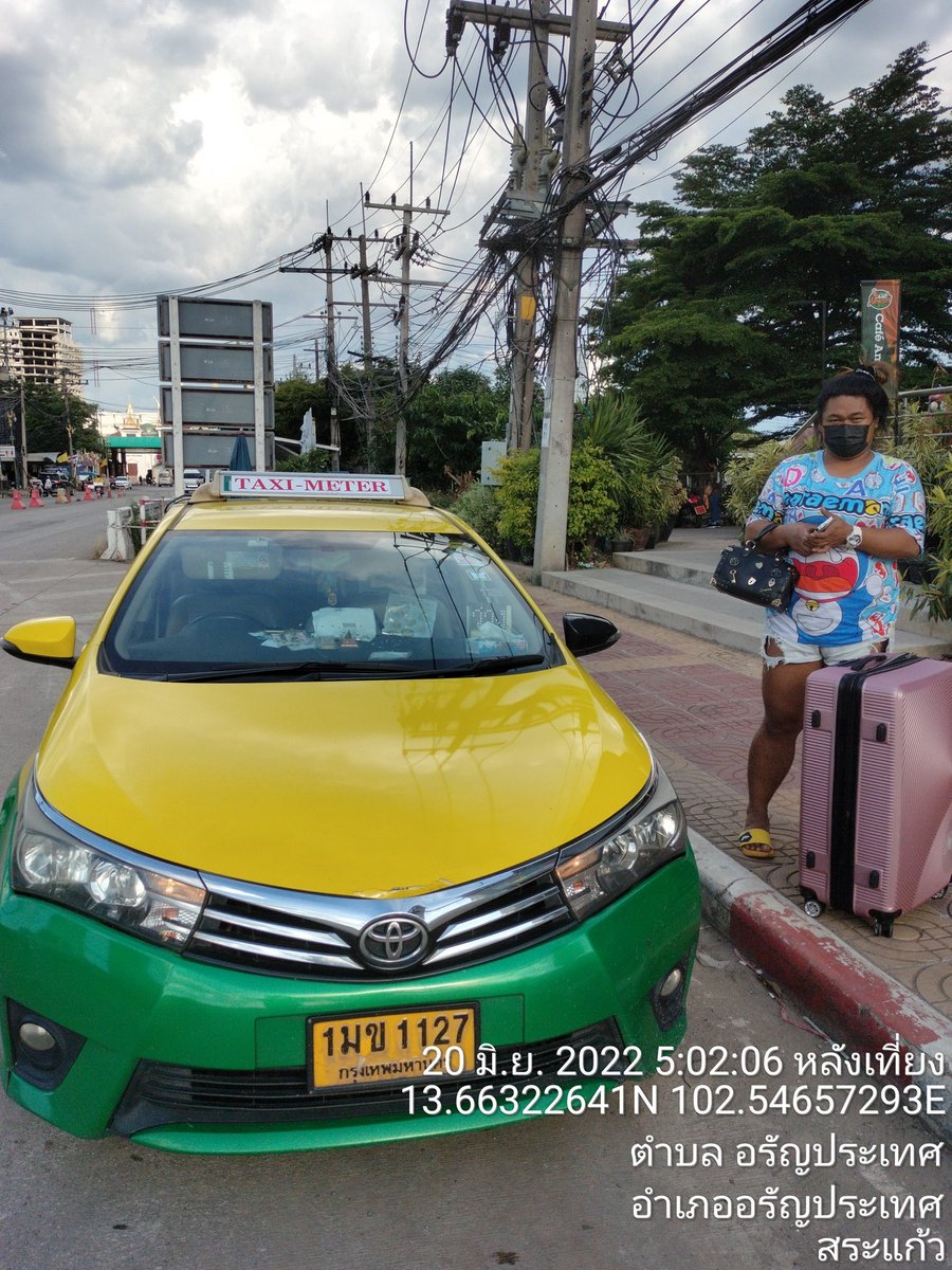 chboonmee's tweet photo. 🚕ส่งถึงหน้าด่านอรัญฯ บริการประทับเรียกใช้อีกครั้ง ขอบคุณครับ🙏👍
เหมารถ จองรถล่วงหน้า รับ-ส่งสนามบิน รถตู้ แท็กซี่ รถprivate
#บริการเหมารถแท็กซี่ไปต่างจังหวัด
#บริการเหมารถจากต่างจังหวัดเข้ากทม 
สนใจโทร 0979893322 คุณบุญมี
https://t.co/XrJhKop0Gr
มีรถให้บริการทั่วประเทศ24ชั่วโมง https://t.co/o7WrG7iqAw