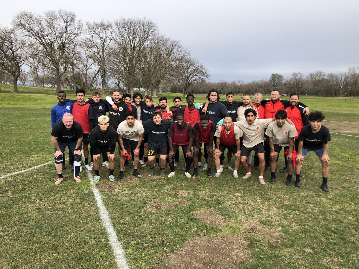 First official training session for the spring season. A few (8) men are missing due to prior commitments but it was still a great turnout.