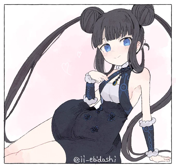 #リプくれたフォロワーさんのリクエスト落書きする楊貴妃を描きました! 