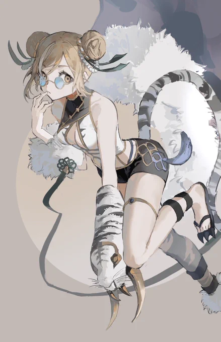 白虎スキンジータちゃん #グラブル 