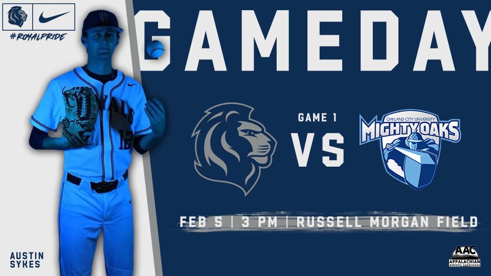 GAMEDAY! 

⏰- 3:00
🆚- Oakland City Mighty Oaks
📍- Russell Morgan Field