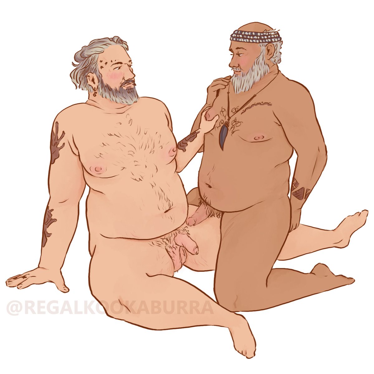 mothbyte's tweet photo. Just some wholesome tiddy grabbing among crewmates, they're gonna pop off some fireworks later 

What would their ship name be? 🤔

#nsfw #ofmdnsfw #fangofmd #weejohn #weefang https://t.co/K71RhXod4l
