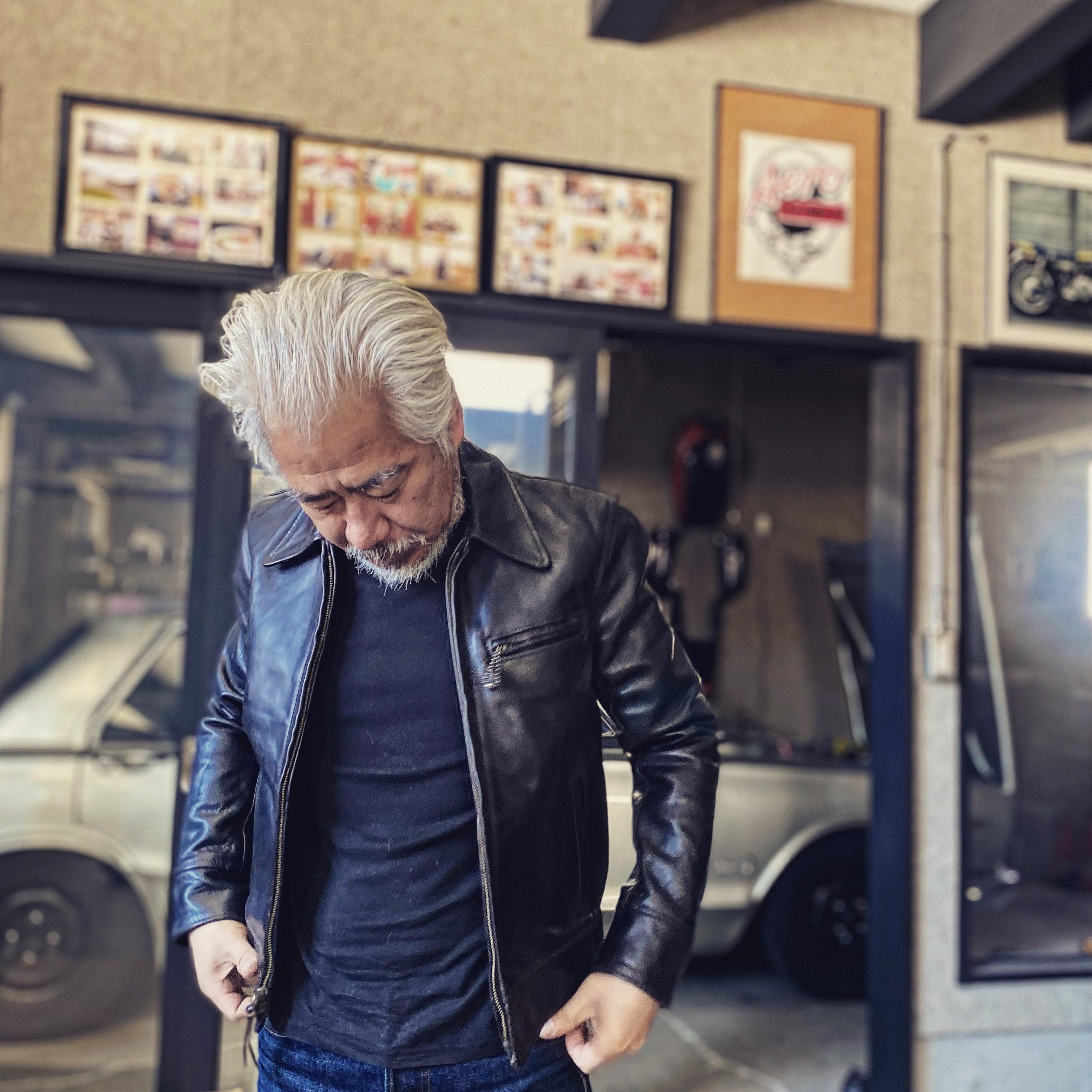 公式通販】ストア AERO LEATHER エアロレザー シングルライダース
