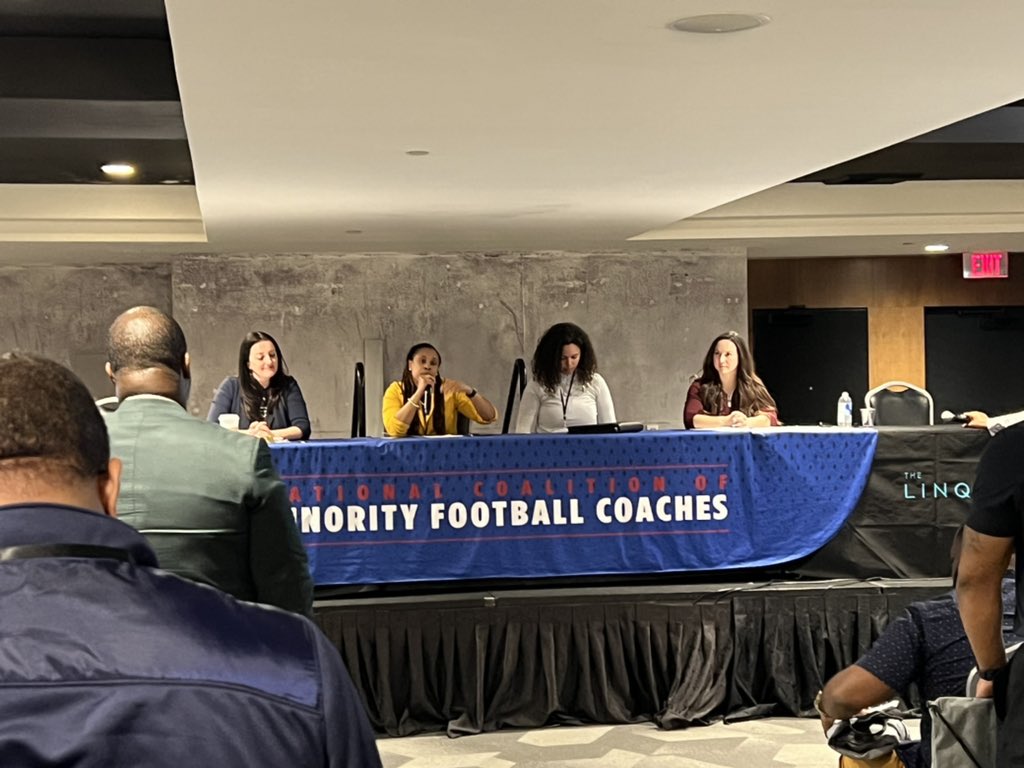 This was probably one of the best panels I’ve listened to. Lots of great insight about each journey from these great coaches! #NCMFC