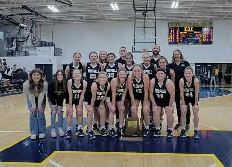 Proud of these young ladies!  Three-peat sectional champs🏆 They play so unselfishly. In tonight’s championship game we had 22 team assists. Love the way they play!