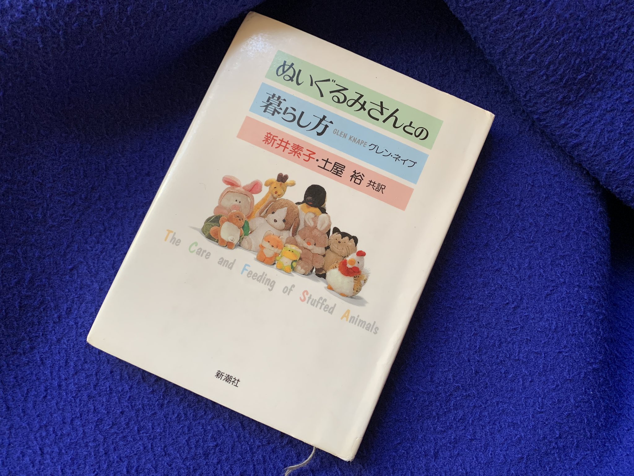 優先配送 ネイプ ぬいぐるみさんとの暮らし方 グレン 新井 裕 土屋