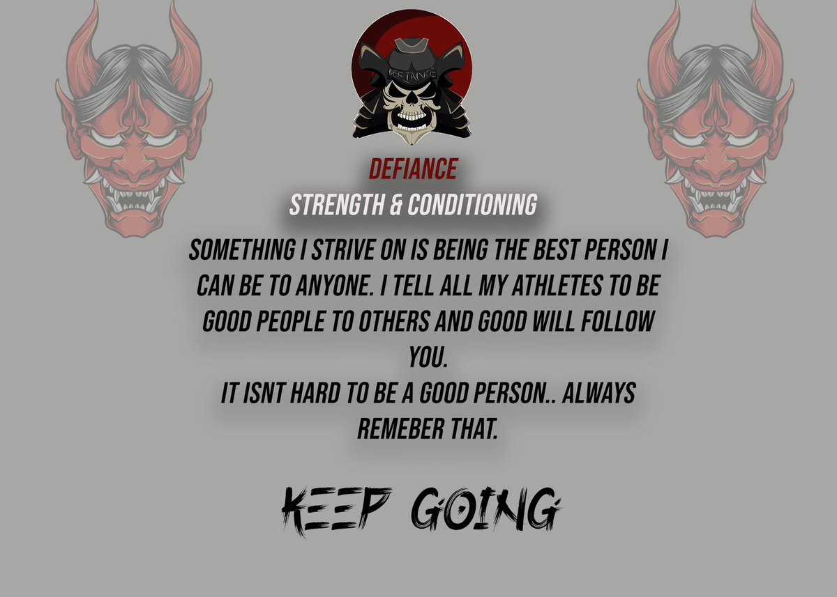 Defiance Strength & Conditioning tweet media