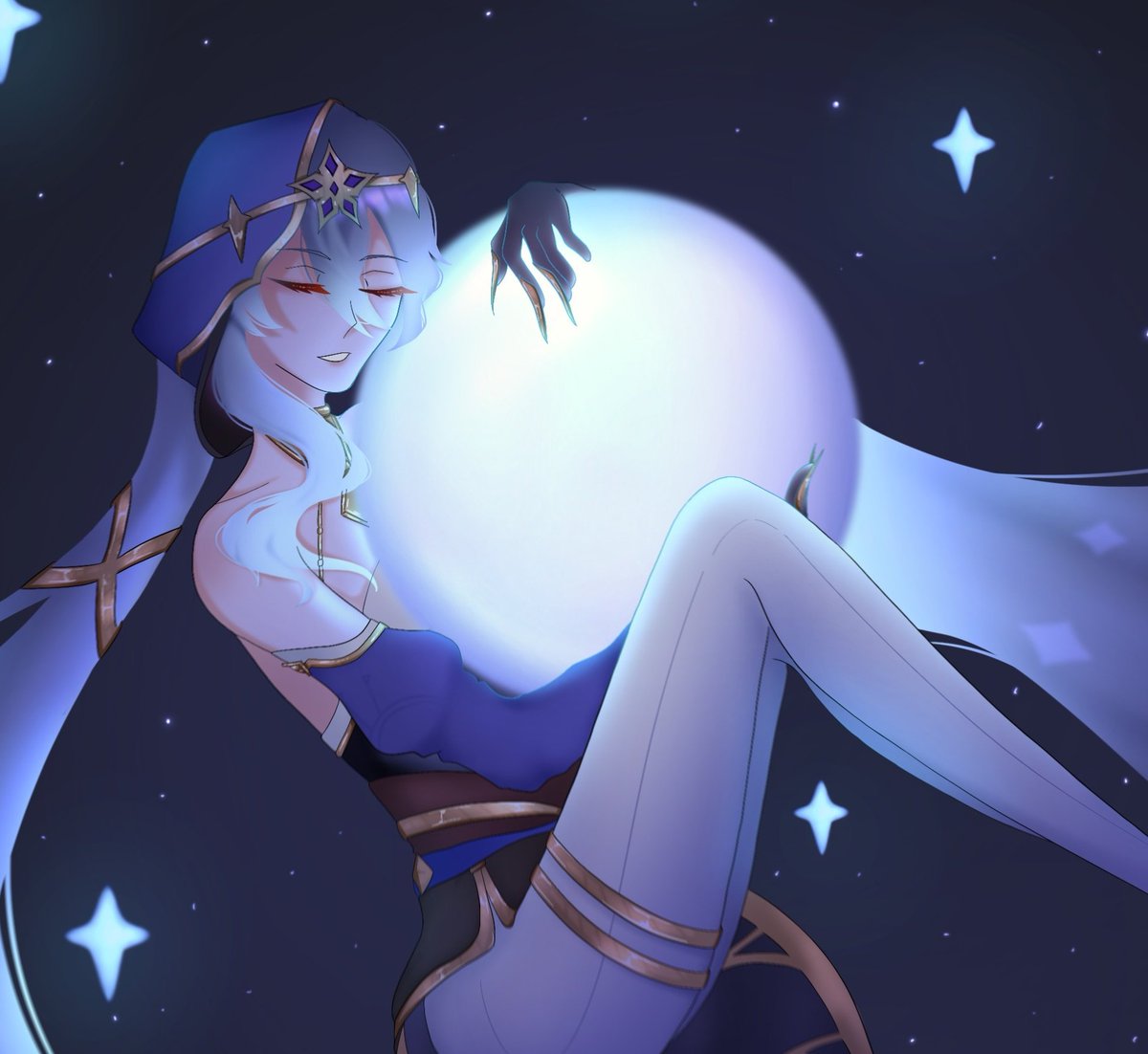 Ariko_04's tweet image. Luscinia

#GenshinImpact #art #Layla #Laylagenshin