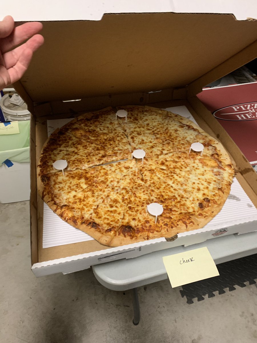 ScarPixel's tweet image. 24” pizza is p big tbh