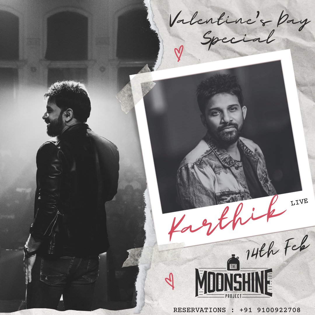 Hey Hyderabad, I’m gonna sing for you ❤️!! Join me at #TheMoonshineProject on the 14th of Feb. 🔗 insider.in/valentines-day…