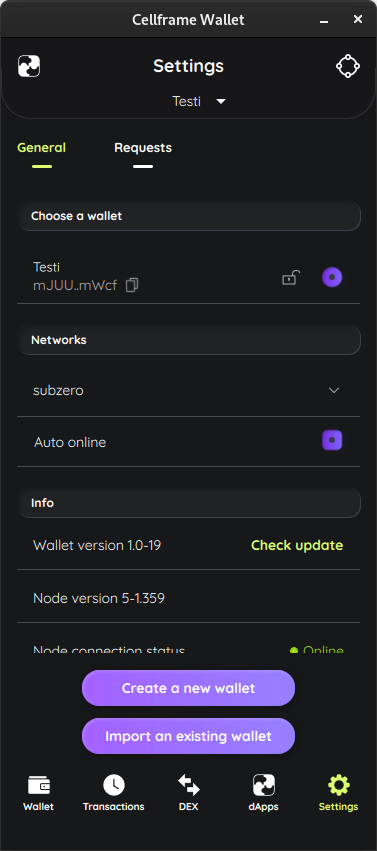 I truly like this new #cellframe wallet (not really available yet but you can build from sources). Only few issues here and there but overall very nice. Apparently this is the one which will be available on mobile also.