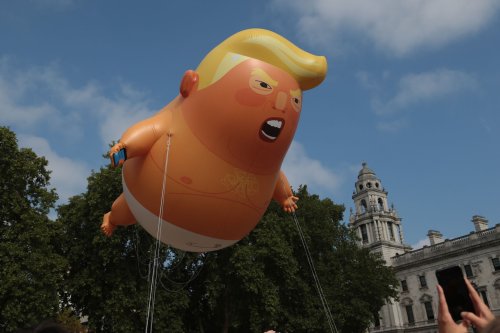 gdeddy's tweet image. The balloon that Trump never shot down.