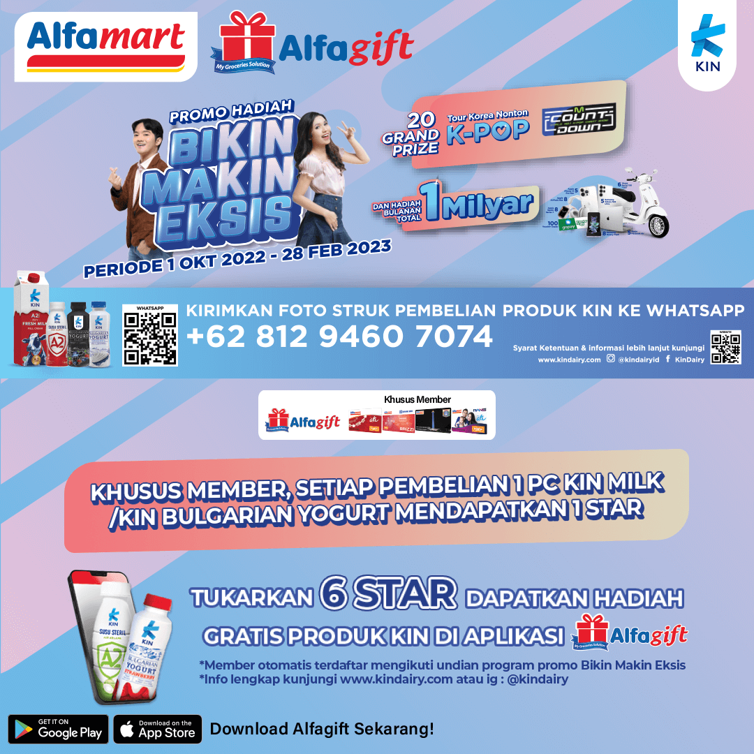 alfamart's tweet photo. Oh iya!! Biar kumpul Star mu jadi lebih mudah, Download dulu aplikasi #Alfagift di Playstore atau Appstore untuk terus terupdate dengan promo dan program menarik lainnya!β£β£β£
β£β£β£
https://t.co/UB0r0lcZfP
β£β£β£
#PromoAlfagift #PromoAlfamart #ProgramMember https://t.co/fysBZ3vjLC